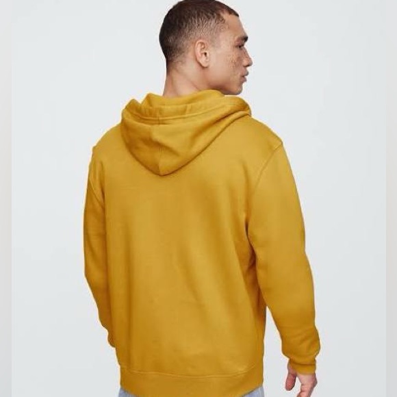 GAP Men’s SET Yellow/Navy Zip Hoodie and Navy Joggers MSRP $100 Size XL - Picture 2 of 3